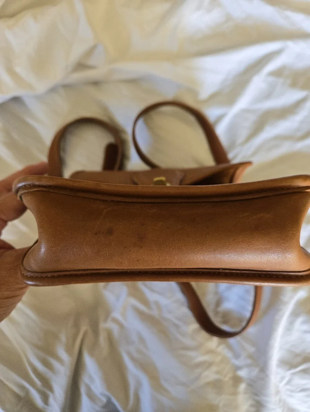 Coach Murphy 9930 Brown British Tan Vintage Bag Purse Crossbody Pre-94 Leather